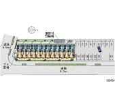 ★手数料０円★岡山市北区下中野　月極駐車場（LP）